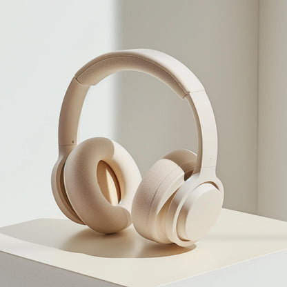 Experience pure sound bliss with these AI noise cancelling headphones.