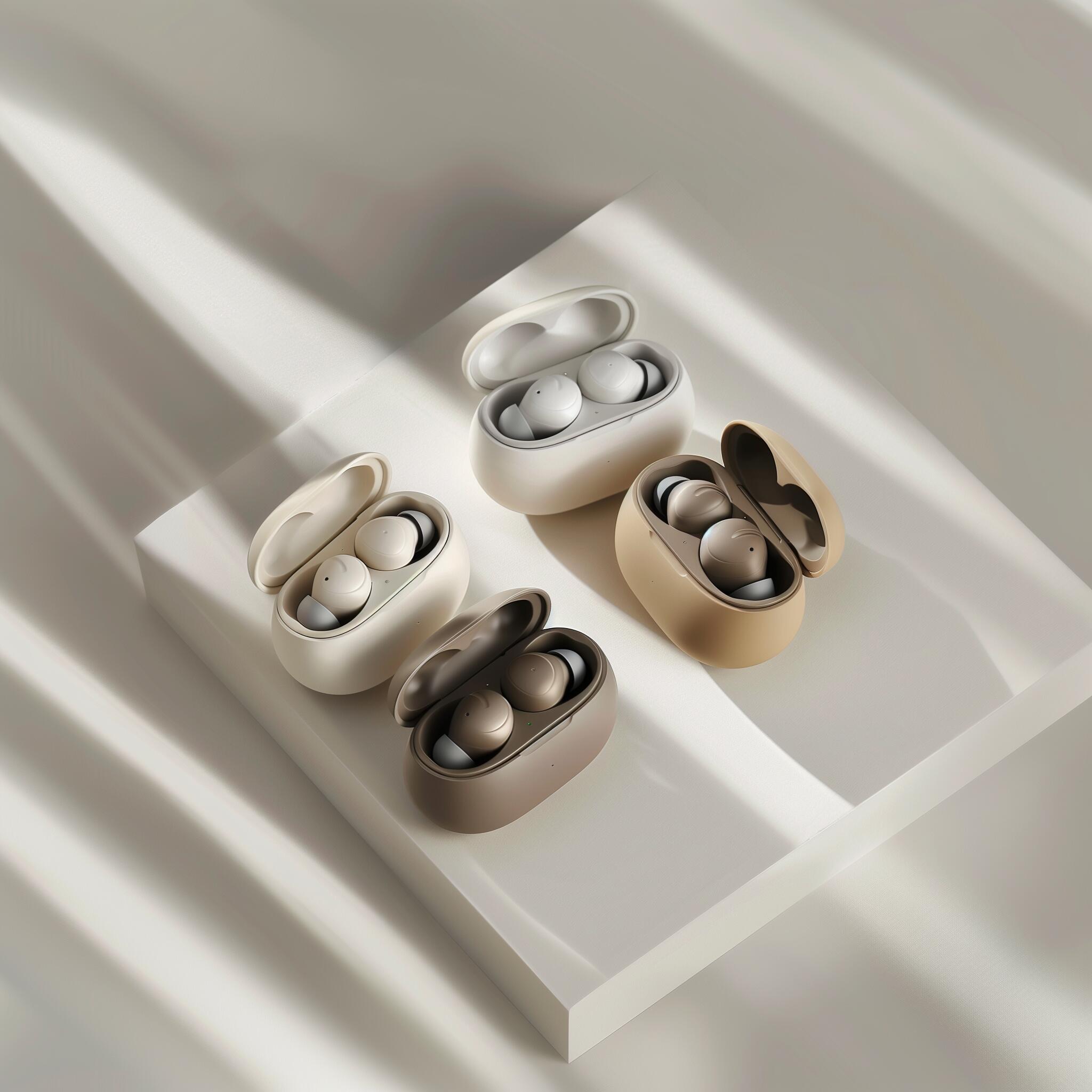 Experience pure sound bliss with these AI noise cancelling headphones.